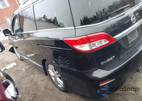 2012 Nissan Quest Sl from USA, damaged, VIN JN8AE2KP2C9045893